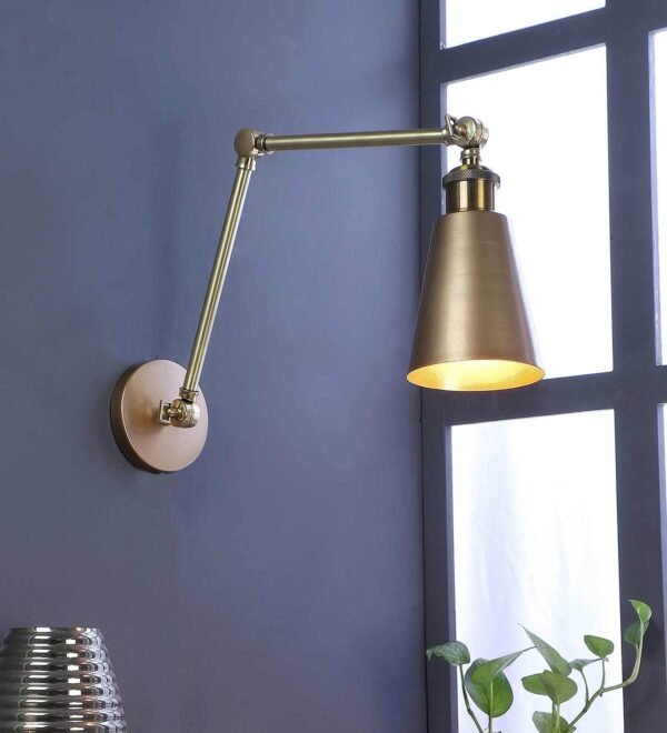 Lyon Brass Metal Wall Sconces, for Home
