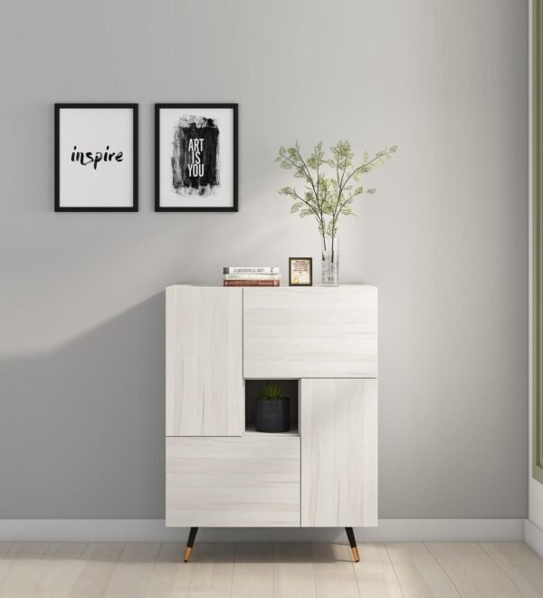 Marshel Cabinet in Teak Finish Finish